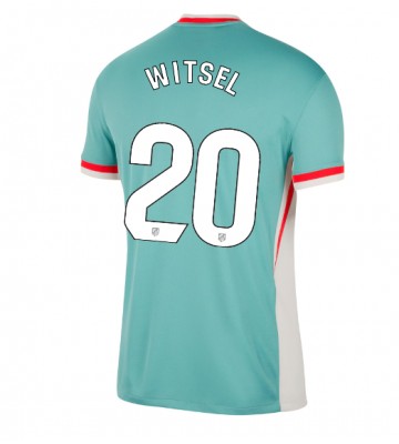 Atletico Madrid Axel Witsel #20 Udebanetrøje 2024-25 Kort ærmer